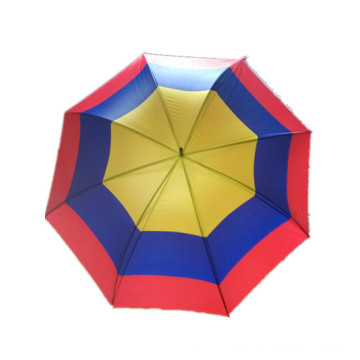 Parapluie droit en impression colorée (JYSU-01)